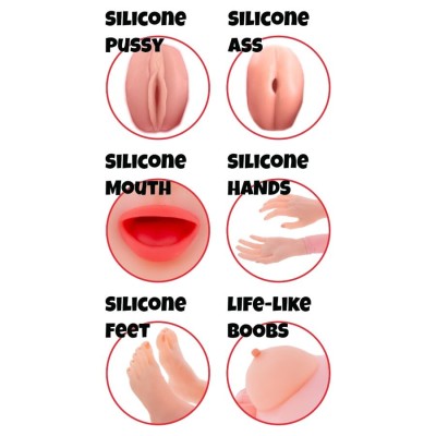 HIDDEN DESIRE - LUSTY LOLA BONECA INFLÁVEL LOLA LASCIVA 145 CM - D-245532 - Dona Pimenta