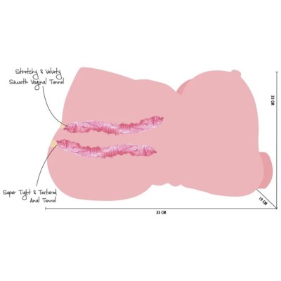 HIDDEN DESIRE - BIG FAT BANGING BABE TORSO MASTURBADOR FEMININO 10 KG - D-245540 - Dona Pimenta