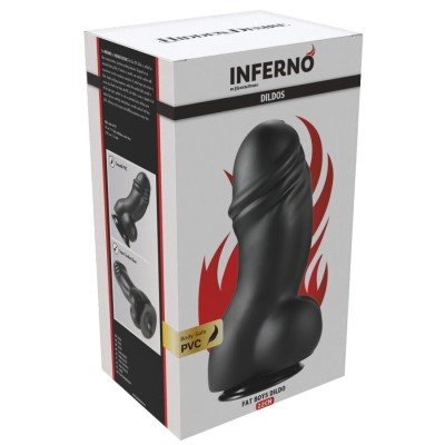 HIDDEN DESIRE - INFERNO DILDO FAT BOYS 22 CM - D-245557 - Dona Pimenta