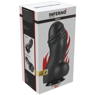 HIDDEN DESIRE - INFERNO DILDO FAT BOYS 27 CM - D-245558 - Dona Pimenta