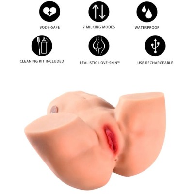 DESEJO OCULTO - MASTURBAÇÃO FEMININA COM VAGINA APERTADA E ORDENHA 6 KG - D-245537 - Dona Pimenta