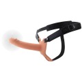 HIDDEN DESIRE - INFERNO MANGA PENIANA VIBRATÓRIA COM STRAP-ON 18 CM - D-245553 - Dona Pimenta