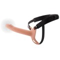 HIDDEN DESIRE - INFERNO MANGA PENIANA VIBRATÓRIA COM STRAP-ON 20 CM - D-245555 - Dona Pimenta