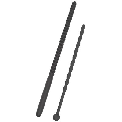 HIDDEN DESIRE - EXTREME ADVANCED DILATADORES URETRAIS COM ESTRIAS 2 UNIDADES - D-245586 - Dona Pimenta