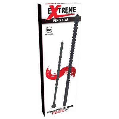 HIDDEN DESIRE - EXTREME ADVANCED DILATADORES URETRAIS COM ESTRIAS 2 UNIDADES - D-245586 - Dona Pimenta