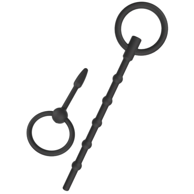 HIDDEN DESIRE - EXTREME ADVANCED CONJUNTO DE PLUGS URETRAIS 2 UNIDADES - D-245587 - Dona Pimenta