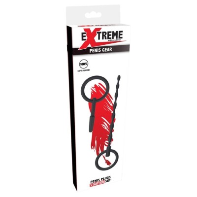HIDDEN DESIRE - EXTREME STARTER CONJUNTO DE PLUGS URETRAIS 2 UNIDADES - D-245588 - Dona Pimenta