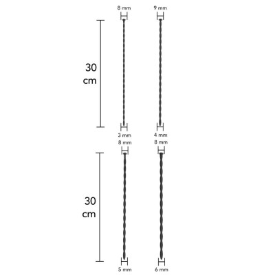 HIDDEN DESIRE - EXTREME STARTER CONJUNTO DE DILATADORES URETRAIS 4 UNIDADES - D-245590 - Dona Pimenta