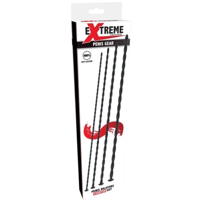 HIDDEN DESIRE - EXTREME STARTER CONJUNTO DE DILATADORES URETRAIS 4 UNIDADES - D-245590 - Dona Pimenta