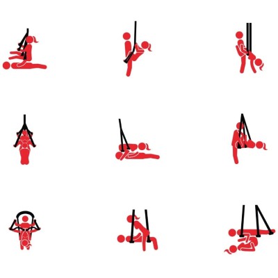 HIDDEN DESIRE - EXTREME LOVERS BALANÇO SEXUAL COM SUPORTE - D-245584 - Dona Pimenta