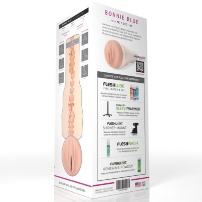 FLESHLIGHT GIRLS - BONNIE BLUE COM TEXTURA 1K VAGINA - D-245578 - Dona Pimenta