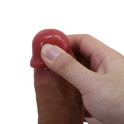 PRETTY LOVE - CURTIS DILDO REALISTA COM VENTOSA 17,3 CM -Ø- 4,2 CM - D-245198 - Dona Pimenta