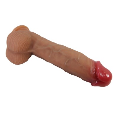 PRETTY LOVE - ORTON DILDO REALISTA COM VENTOSA 23,5 CM -Ø- 4,9 CM - D-245201 - Dona Pimenta