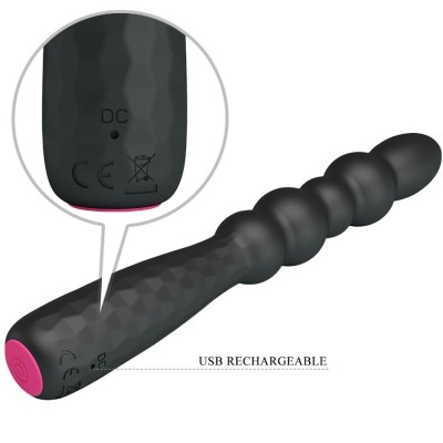 MR PLAY - PLUG ANAL VIBRATÓRIO FLEXÍVEL - D-245188 - Dona Pimenta