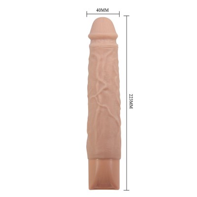 PRETTY LOVE - OSRIC VIBRADOR FLEXÍVEL E REALISTA - D-245233 - Dona Pimenta