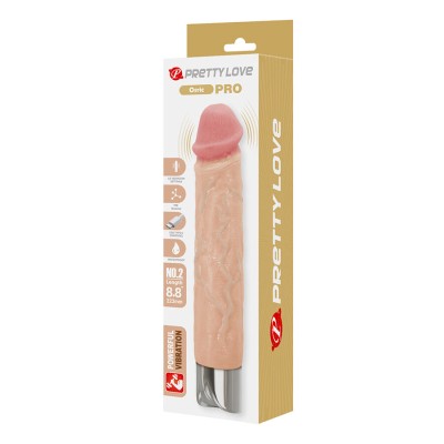PRETTY LOVE - OSRIC PRO VIBRADOR FLEXÍVEL E REALISTA - D-245250 - Dona Pimenta