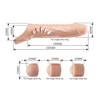 PRETTY LOVE - CAPA PENIANA COM EXTENSORES - D-245182 - Dona Pimenta