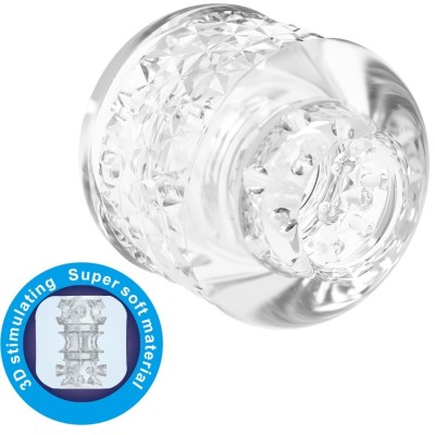 PRETTY LOVE - CRYSTLE MASTURBADOR DE ENTRADA DUPLA - D-245183 - Dona Pimenta