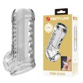 PRETTY LOVE - CAPA PENIANA TRANSPARENTE TEXTURIZADA - D-245214 - Dona Pimenta