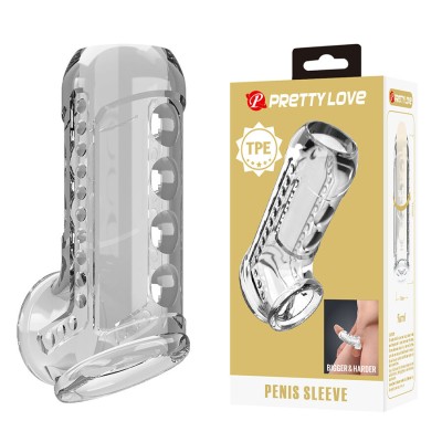 PRETTY LOVE - CAPA PENIANA TRANSPARENTE TEXTURIZADA - D-245214 - Dona Pimenta