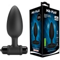 MR PLAY - PLUG ANAL SUPER POWER COM VIBRAÇÃO - D-245194 - Dona Pimenta