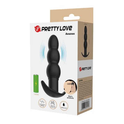 PRETTY LOVE - AEAEAS PLUG ANAL VIBRATÓRIO - D-245224 - Dona Pimenta