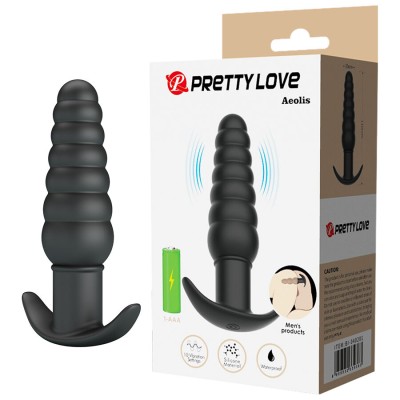 PRETTY LOVE - AEOLIS PLUG ANAL VIBRATÓRIO - D-245225 - Dona Pimenta