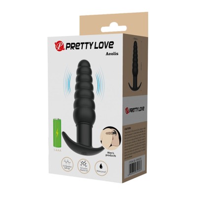 PRETTY LOVE - AEOLIS PLUG ANAL VIBRATÓRIO - D-245225 - Dona Pimenta