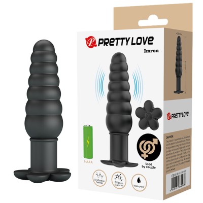 PRETTY LOVE - IMRON PLUG ANAL VIBRATÓRIO - D-245226 - Dona Pimenta