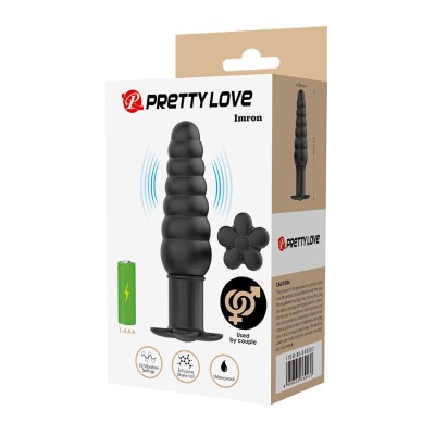 PRETTY LOVE - IMRON PLUG ANAL VIBRATÓRIO - D-245226 - Dona Pimenta