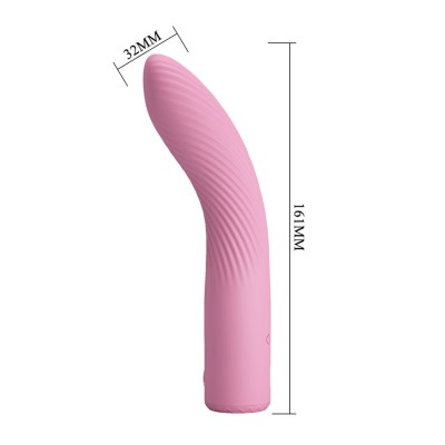 PRETTY LOVE - KISELL VIBRADOR ROSA PARA PONTO G - D-245177 - Dona Pimenta