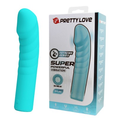 PRETTY LOVE - RYLAN VIBRADOR AZUL PARA PONTO G - D-245178 - Dona Pimenta
