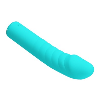 PRETTY LOVE - RYLAN VIBRADOR AZUL PARA PONTO G - D-245178 - Dona Pimenta