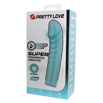 PRETTY LOVE - RYLAN VIBRADOR AZUL PARA PONTO G - D-245178 - Dona Pimenta