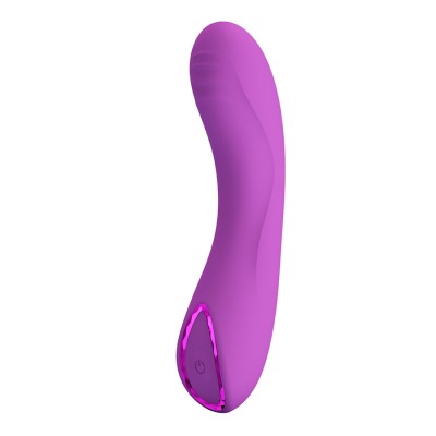 PRETTY LOVE - DJ DICK VIBRADOR ROXO PARA PONTO G - D-245179 - Dona Pimenta