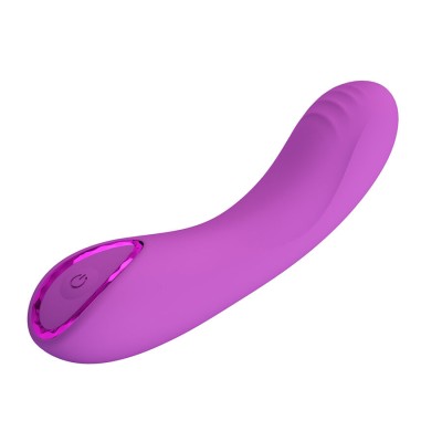 PRETTY LOVE - DJ DICK VIBRADOR ROXO PARA PONTO G - D-245179 - Dona Pimenta