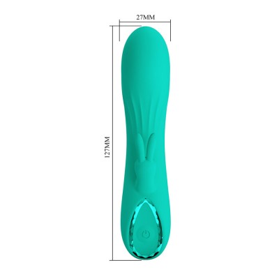 PRETTY LOVE - DJ STICK VIBRADOR G-SPOT TURQUESA - D-245180 - Dona Pimenta