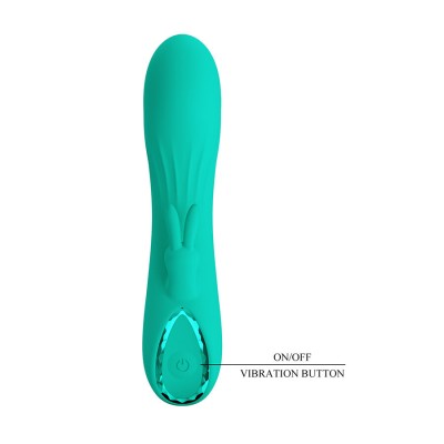 PRETTY LOVE - DJ STICK VIBRADOR G-SPOT TURQUESA - D-245180 - Dona Pimenta