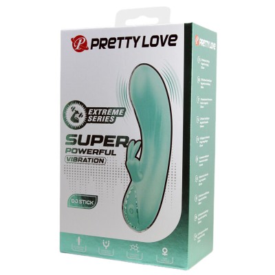 PRETTY LOVE - DJ STICK VIBRADOR G-SPOT TURQUESA - D-245180 - Dona Pimenta
