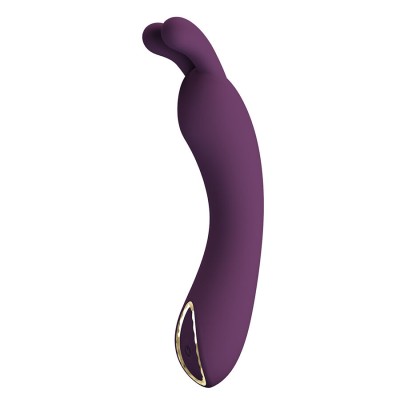 PRETTY LOVE - DJ RABBIT VIBRADOR DE PONTO G ROXO - D-245181 - Dona Pimenta
