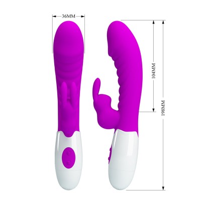 PRETTY LOVE - NAUGHTY VIBRADOR ROXO BUNNY - D-245190 - Dona Pimenta