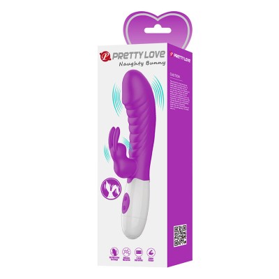 PRETTY LOVE - NAUGHTY VIBRADOR ROXO BUNNY - D-245190 - Dona Pimenta