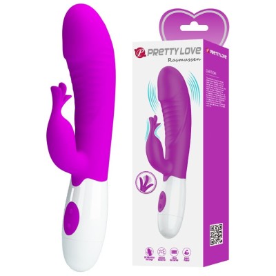 PRETTY LOVE - RASMUSSEN VIBRADOR DE PONTO G ROXO - D-245204 - Dona Pimenta