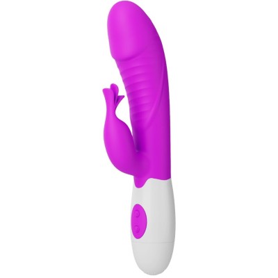 PRETTY LOVE - RASMUSSEN VIBRADOR DE PONTO G ROXO - D-245204 - Dona Pimenta