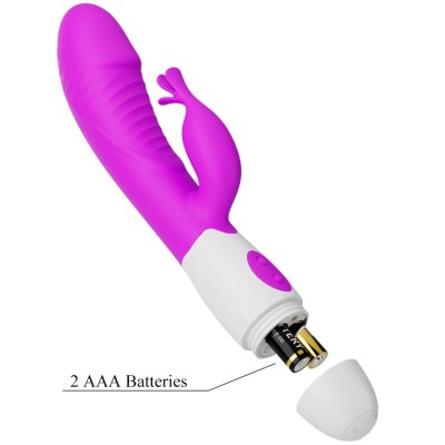 PRETTY LOVE - RASMUSSEN VIBRADOR DE PONTO G ROXO - D-245204 - Dona Pimenta