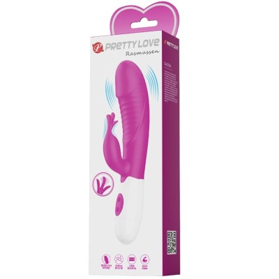 PRETTY LOVE - RASMUSSEN VIBRADOR DE PONTO G ROXO - D-245204 - Dona Pimenta