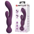 PRETTY LOVE - VIBRADOR ROXO PARA PONTO G, VERSÁTIL E COMPLETO - D-245217 - Dona Pimenta