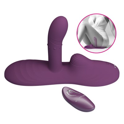 PRETTY LOVE - LUKA VIBRADOR DE SENTADO COM EFEITO DE CALOR E CONTROLE REMOTO - D-245218 - Dona Pimenta
