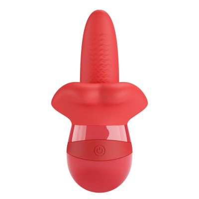 PRETTY LOVE - OBELIA VIBRADOR DE LÍNGUA COM MOVIMENTO ORBITAL - D-245221 - Dona Pimenta