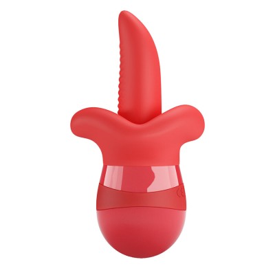 PRETTY LOVE - OBELIA VIBRADOR DE LÍNGUA COM MOVIMENTO ORBITAL - D-245221 - Dona Pimenta